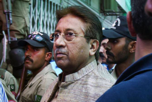 Mushraf arrested-june13